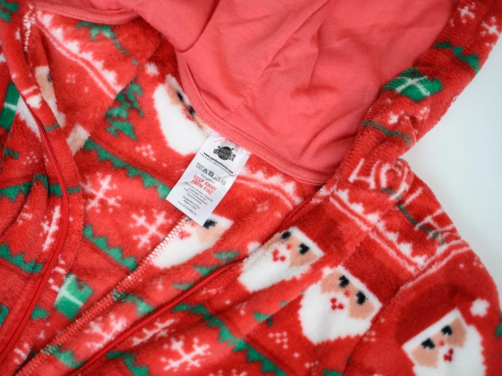 Kombinezon dziecięcy CHRISTMAS ONESIE czerwony - różne rozmiary Wielkość: 122 - 128