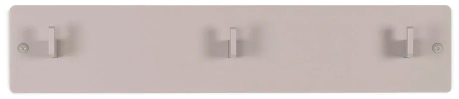 Szarobrązowy metalowy wieszak ścienny 50 cm Leatherman – Spinder Design