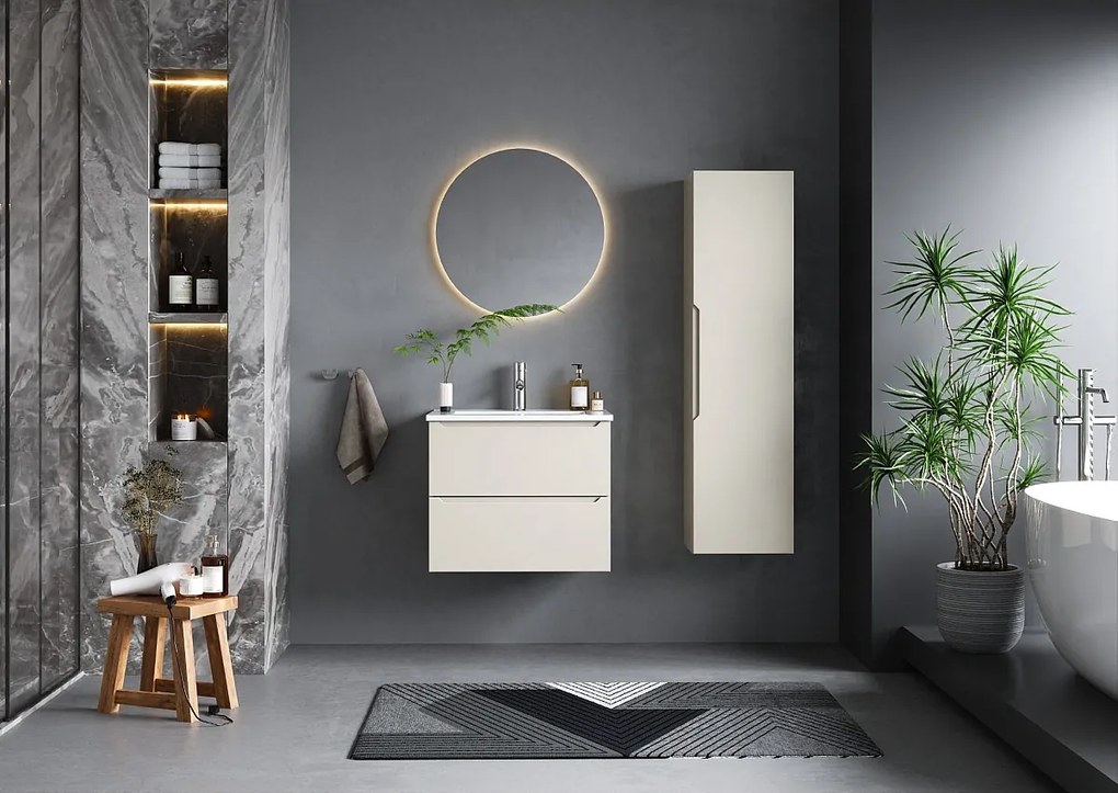 Kaszmiorwa Szafka do Łazienki Słupek Wysoki 1 Drzwi Etna