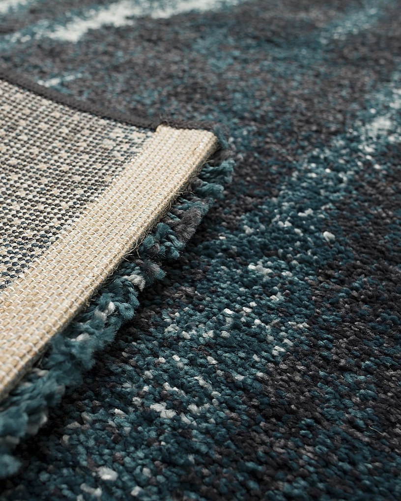 Dywan Softness near black/peacock blue 120x170cm