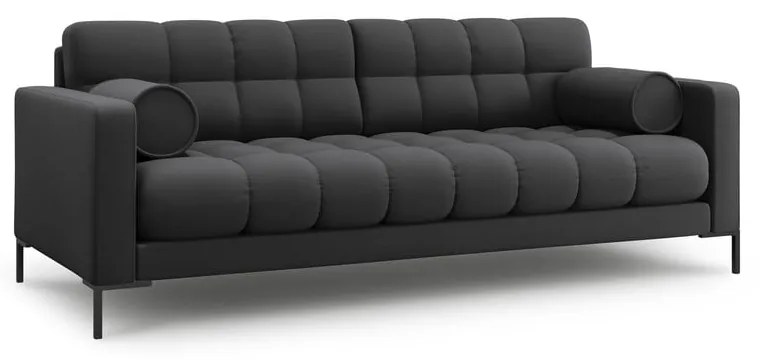 Ciemnoszara sofa 217 cm Bali – Cosmopolitan Design