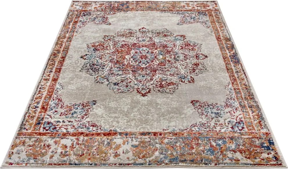 Dywan klasyczny Luxor Rozeta kremowy 57 cm x 90 cm