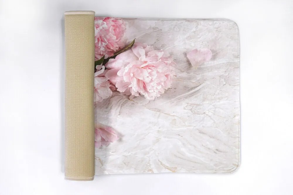 Dywanik łazienkowy Dywanik łazienkowy Kwiaty Goździki