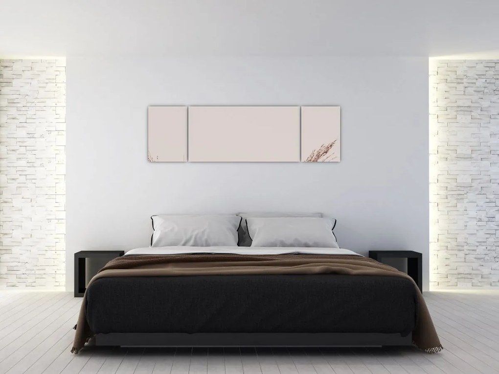 Obraz - Suszona trawa (170x50 cm)