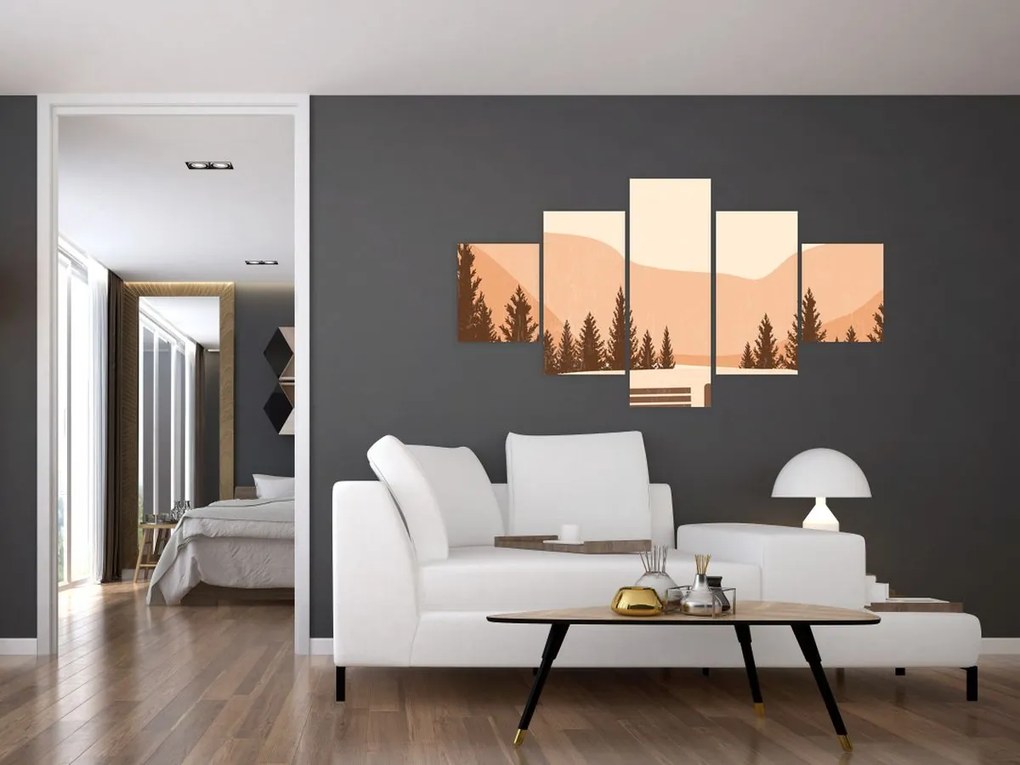 Obraz - Vintage van N⁰2 (125x70 cm)