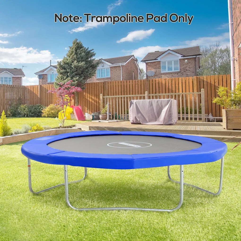 Outsunny Osłona na Sprężyny do Trampoliny 244cm Akcesoria Bezpieczeństwa Kolor Niebieski | Aosom PL