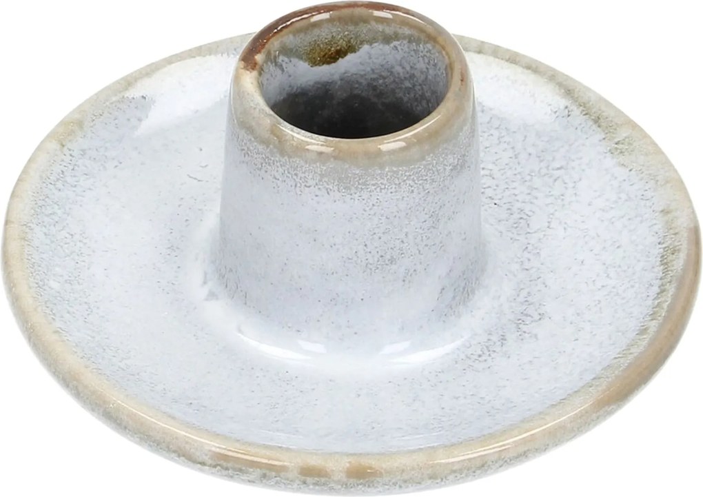Świecznik Single 9x6cm grey