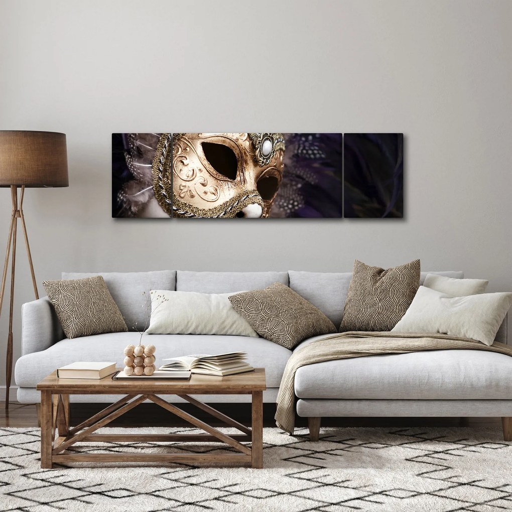 Obraz rzeźby z drapakiem (170x50 cm)