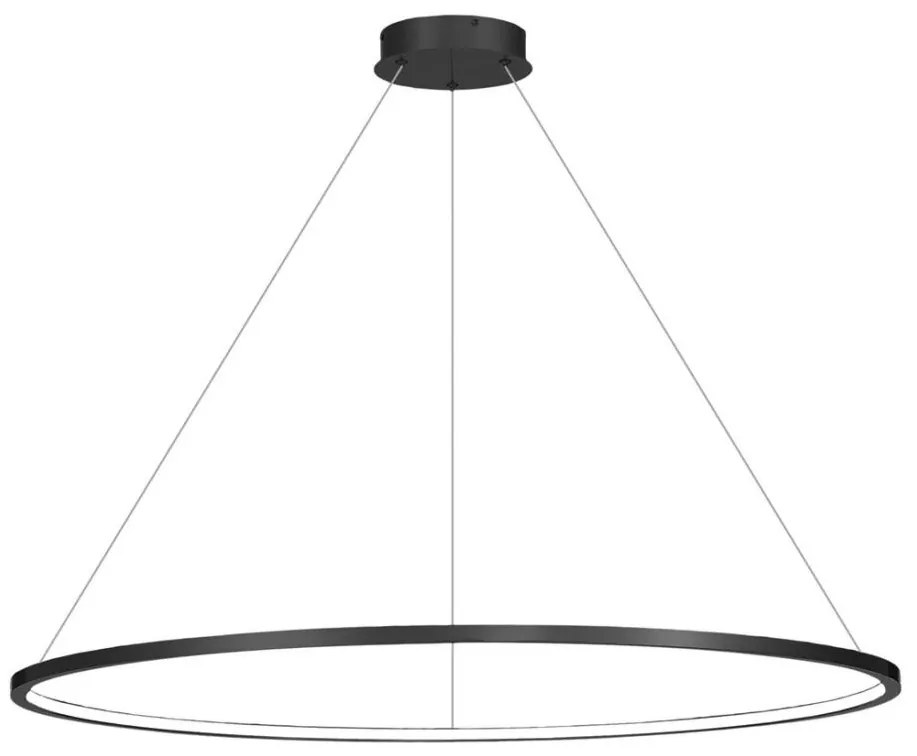 Lampa LED SATURNO LED/65W/230V pr. 120 cm IP44 antracyt