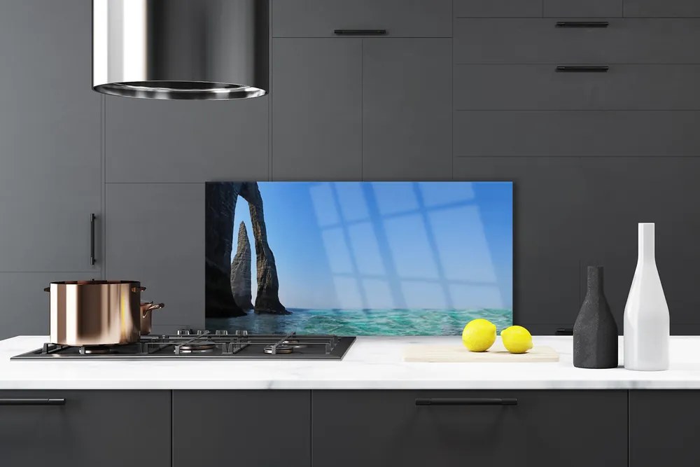 Panel Szklany Skaliste Wybrzeże Oceanu