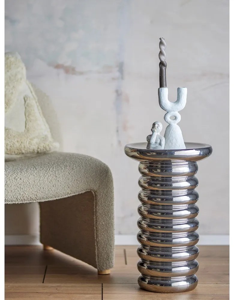 Okrągły stolik ceramiczny ø 30 cm Spike – Bloomingville