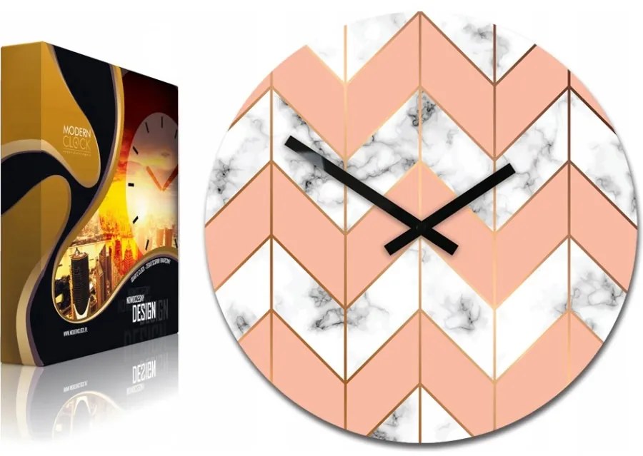 Zegar ścienny nowoczesny z cichym mechanizmem do salonu sypialni okrągły