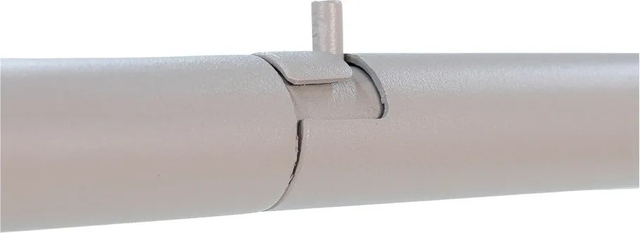 Szarobrązowy stalowy stojak na ubrania 118x160x57 cm Hang-On – Spinder Design