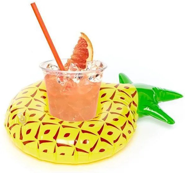 Dmuchany uchwyt na napoje ANANAS