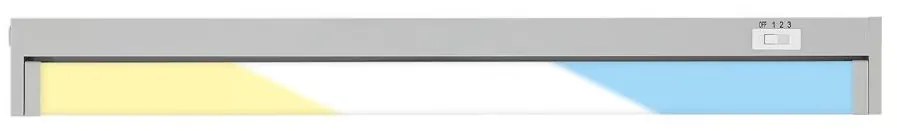 Brilo - oprawa podszafkowa LED/6W/230V 2700/4000/6500K 54,5 cm srebrna