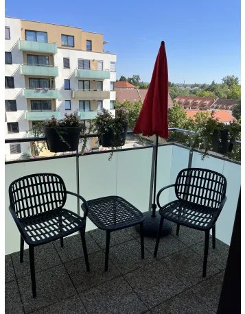 Polikoro - plastikowy zestaw sof balkonowych