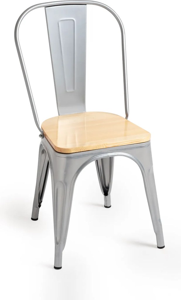 Krzeso z naturalnego drewna Torix