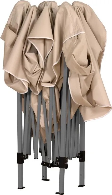 Namiot ogrodowy INSTENT BASIC - 3 x 3 m, beżowy