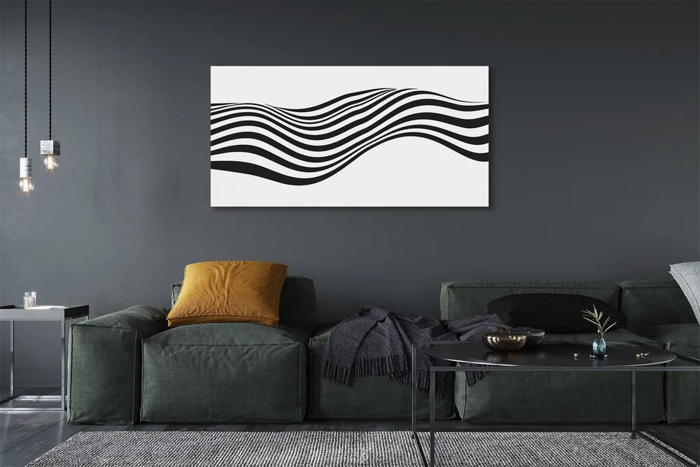 Zdjęcie na płótnie Falujący Wzór Zebry