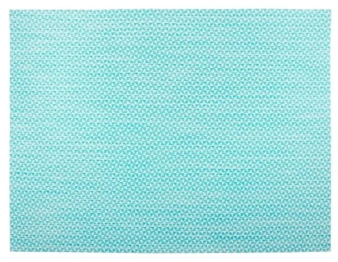 Niebieska mata stołowa Tiseco Home Studio Melange Triangle, 30x45 cm