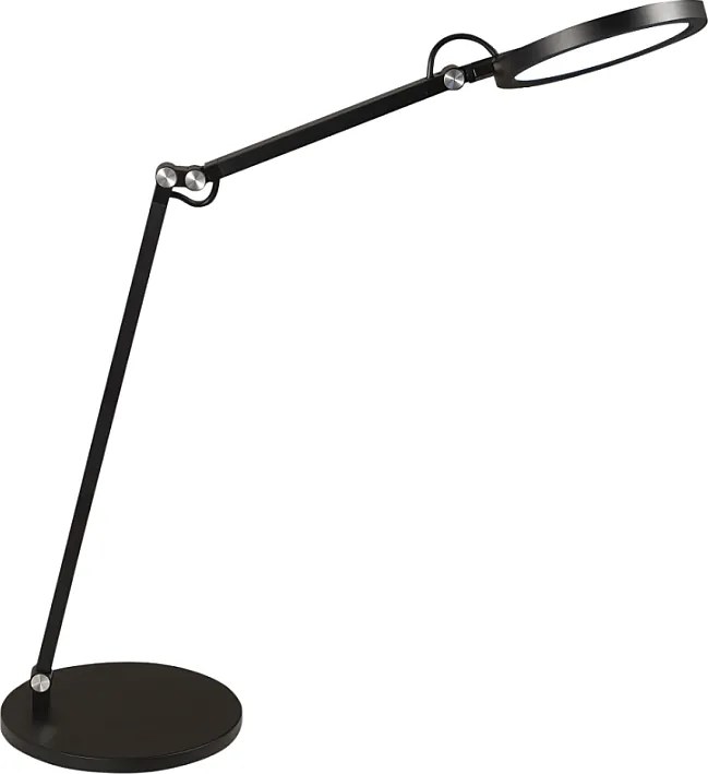 Regina Fabas Luce lampa stołowa LED czarna, regulowana, dotykowa, 9 W, ściemnialna CCT 3000–6000 K