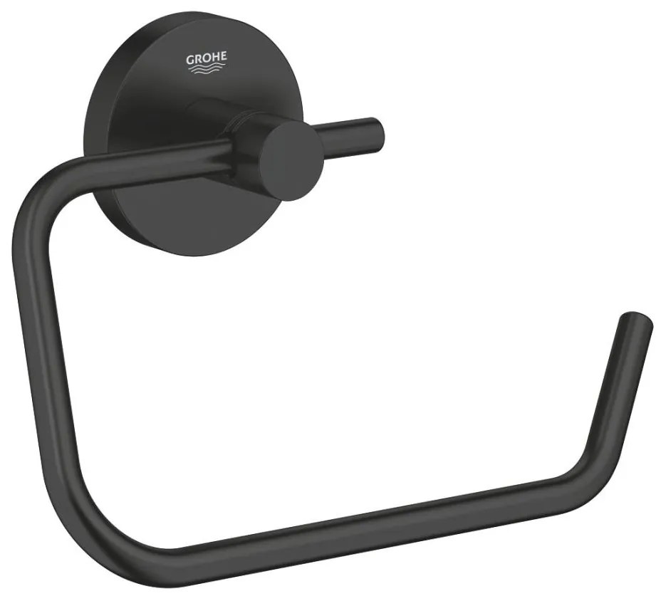 GROHE 412002430 - Uchwyt na papier toaletowy START 119 × 44 mm czarny