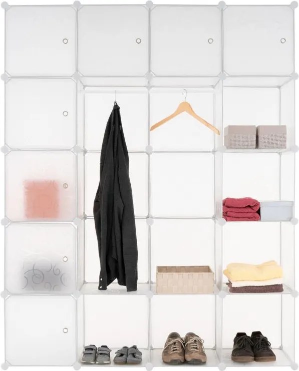 Przezroczysta półka - system wtykowy