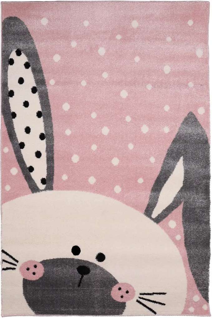 Dywan Bambino Ciekawski Królik 160x230 Prostokąt