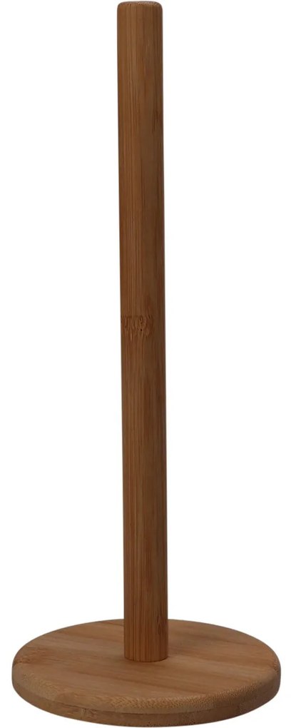 Bambusowy stojak na ręcznik papierowy, Ø 12,5 x 31,5 cm