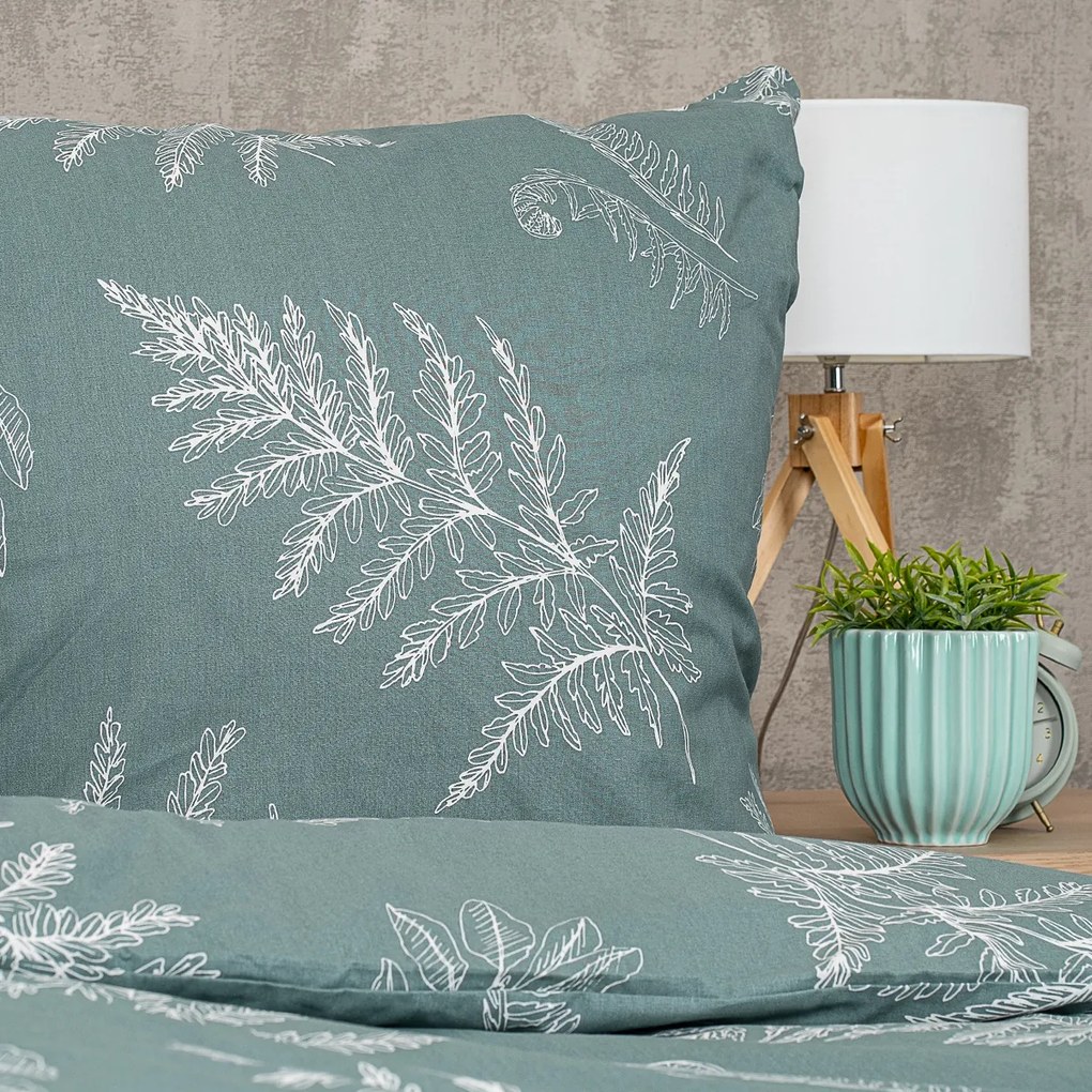 4Home Pościel bawełniana Fern , 140 x 220 cm, 70 x 90 cm, 140 x 220 cm, 70 x 90 cm