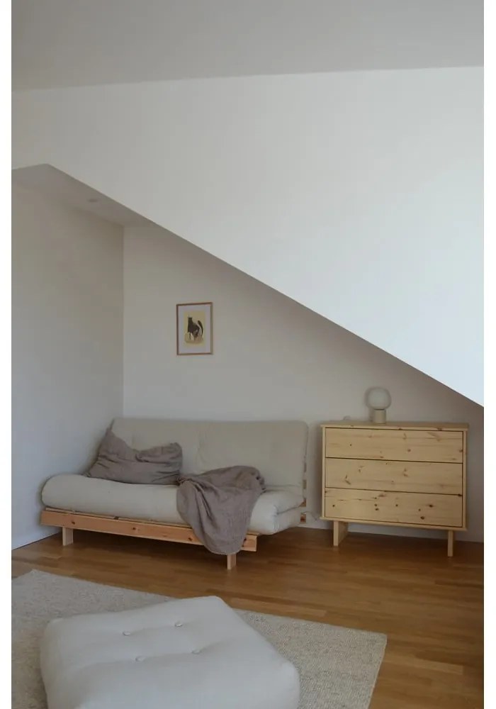 Naturalna komoda z drewna sosnowego Karup Design Kommo