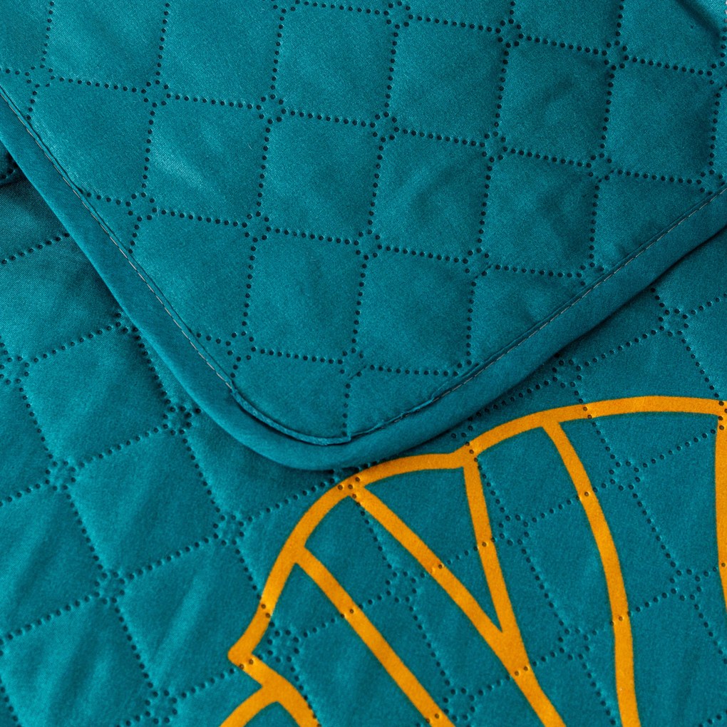 Narzuta na łóżko FANFARE, nafta Rozmiar: 220 x 240 cm