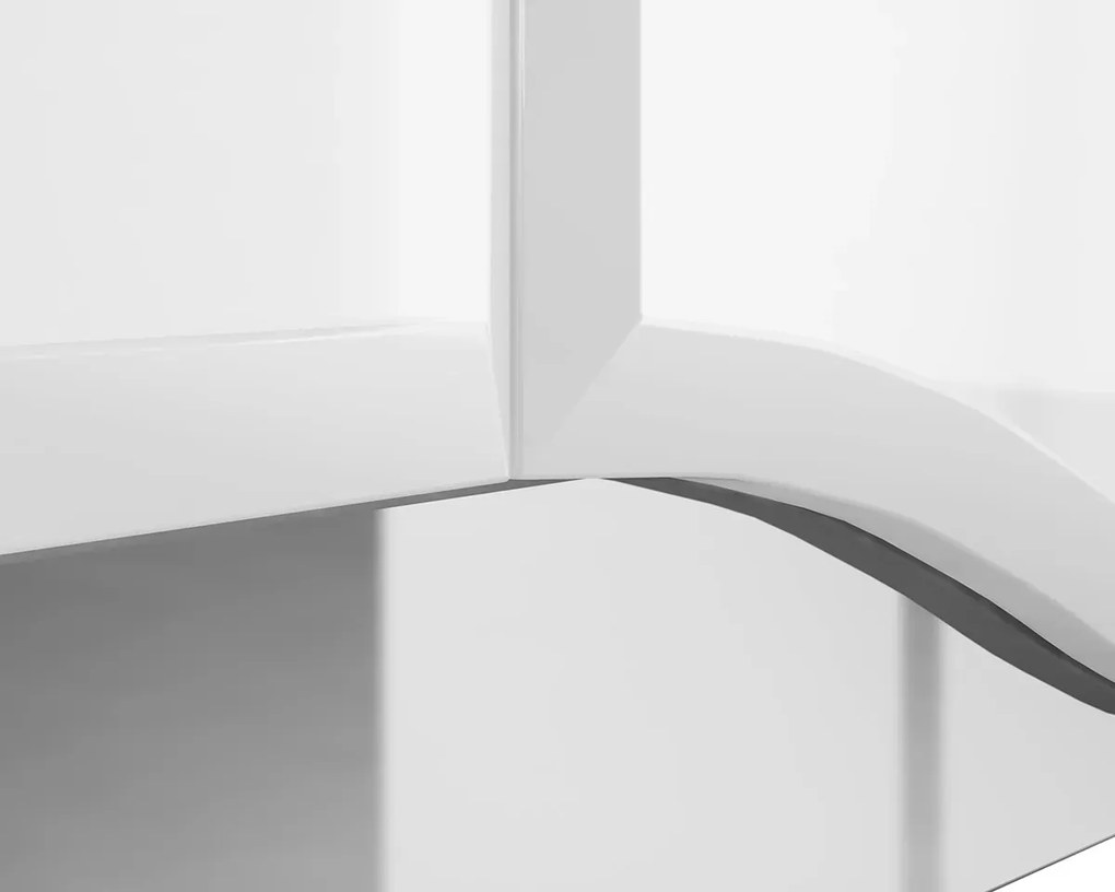 Komoda BLANC 02 2D3S 160 biały połysk ML MEBLE