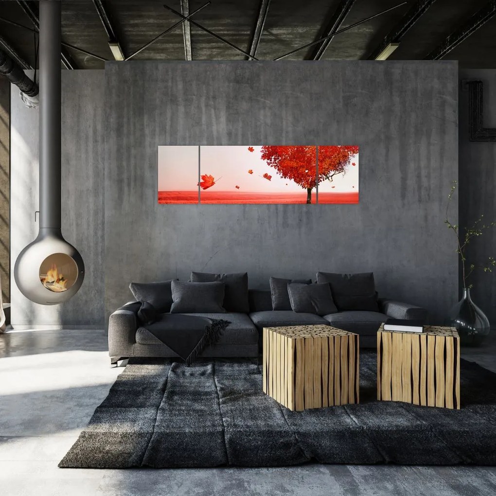 Obraz - Drzewo miłości (170x50 cm)
