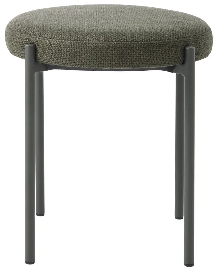 Metalowy stołek w kolorze khaki Pelican – Unique Furniture