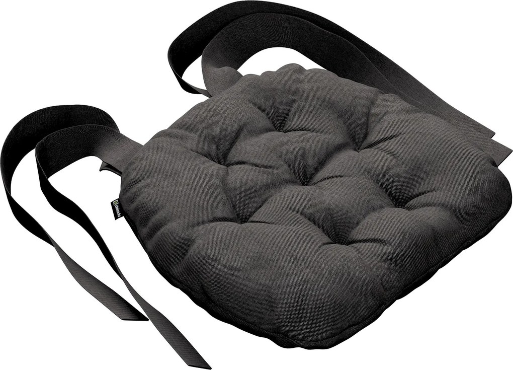 Poduszka na krzesło Marcin kolor szary tkanina strukturalna