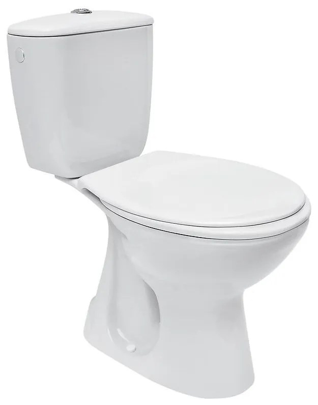 Cersanit K08-029 - Stojąca miska WC z deską sedesową PRESIDENT, ceramika/biała