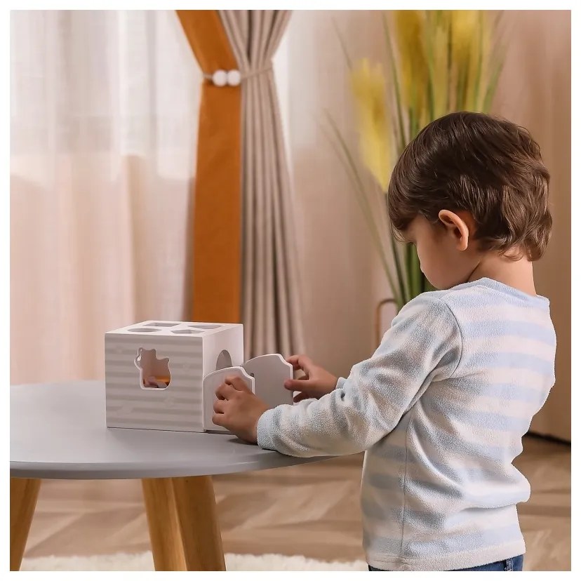 Viga polarb sorter edukacyjny grzechoczące klocki montessori