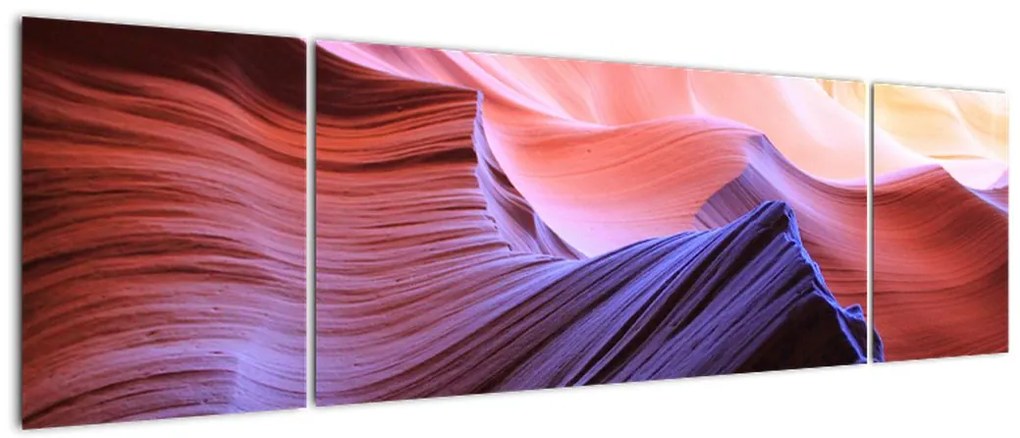 Obraz - kolorowy piasek (170x50 cm)