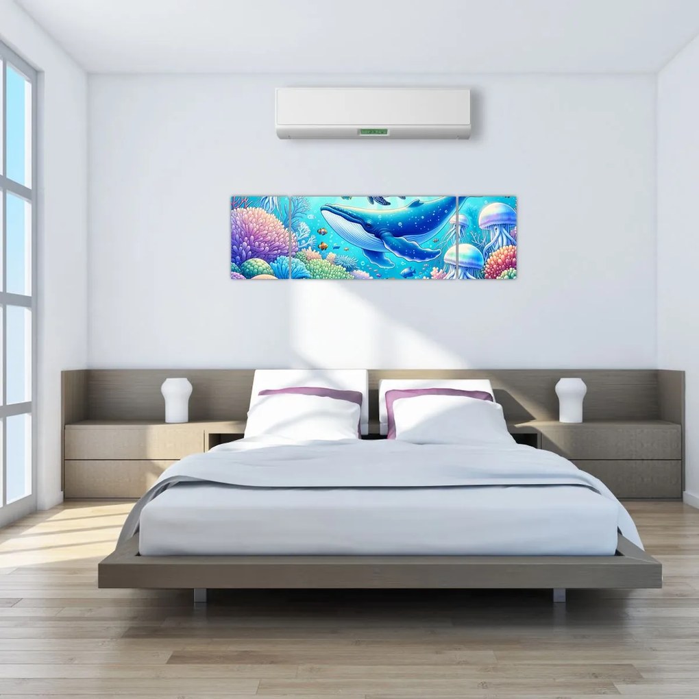 Obraz – Podwodny świat (170x50 cm)