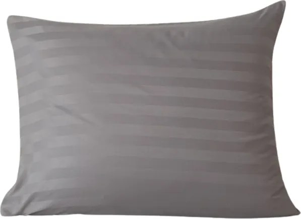 Poszewka na poduszkę JASMINE 70x90 cm, jasnoszara