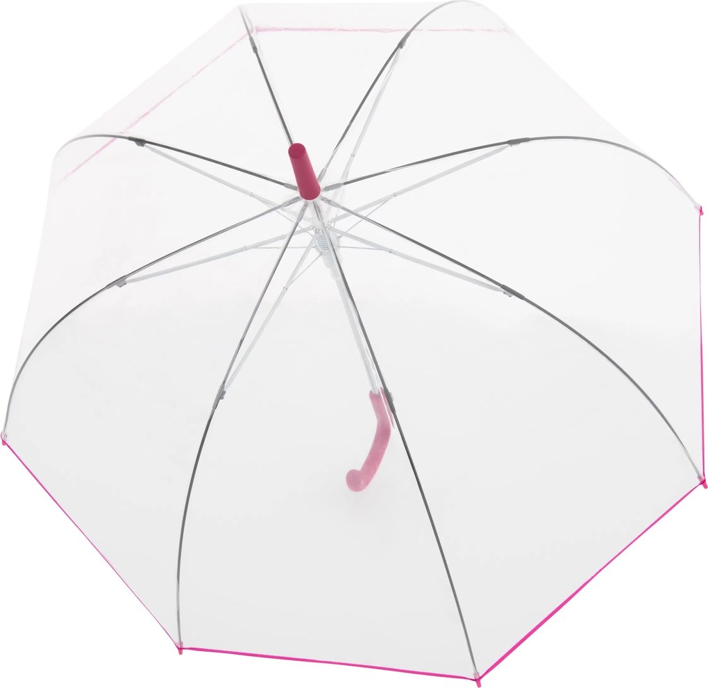 Doppler Nizza Transparent damski parasol długi automatyczny
