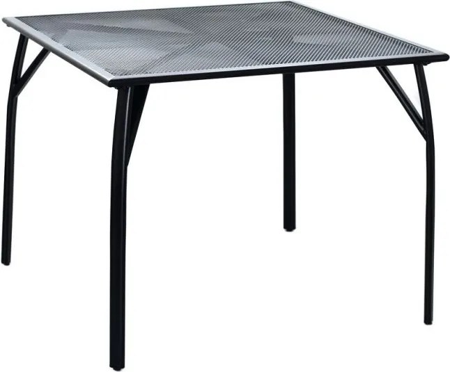 Metalowy stół ogrodowy - 72 x 90 x 90 cm