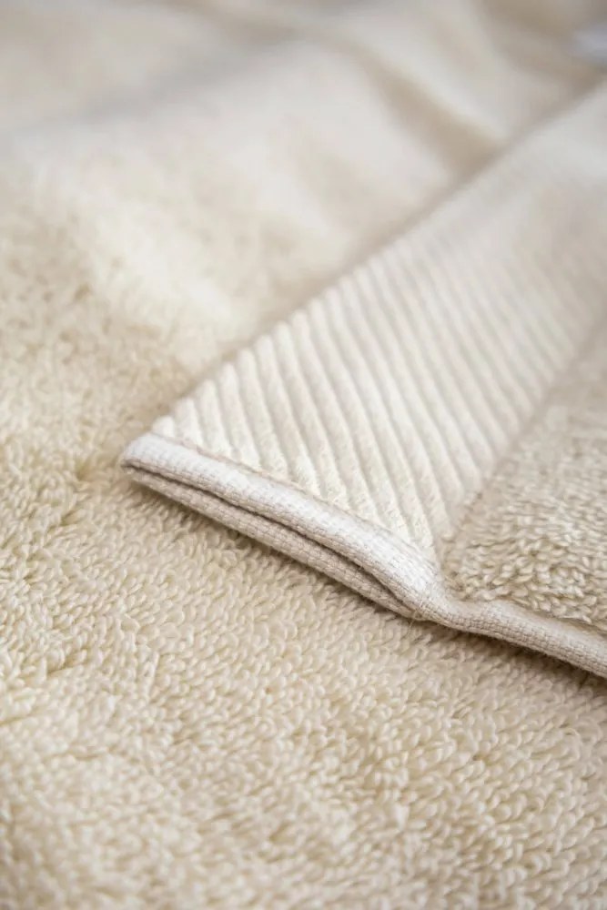 Zestaw podarunkowy małych ręczników MICRO COTTON, 3 szt Śmietankowy