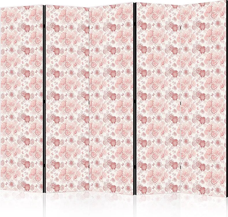 Parawan dwustronny Artgeist Kwiaty 225 x 172 cm 1 szt