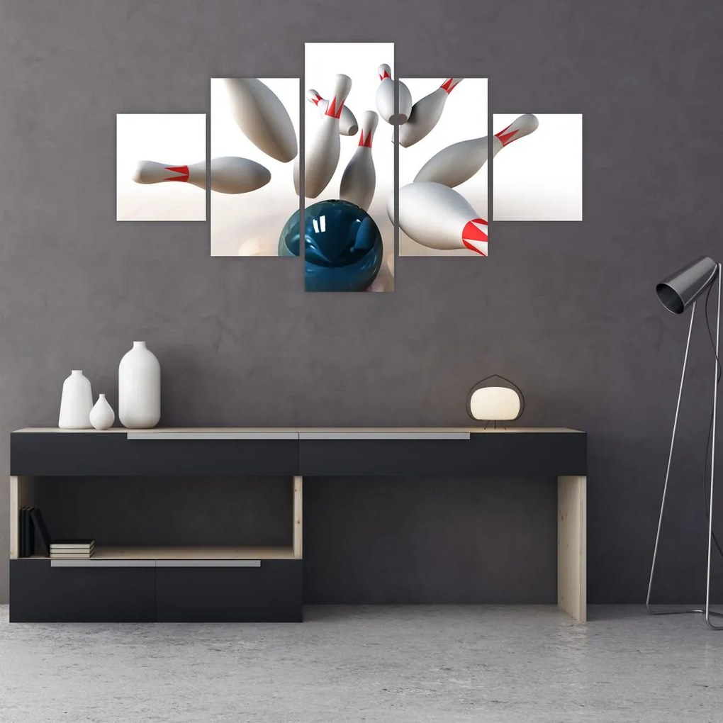 Obraz - Kręgle (125x70 cm)