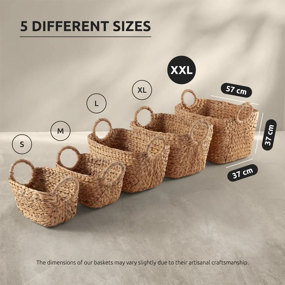 Wiklinowy koszyk 47x29x26 cm Caracas L – Compactor