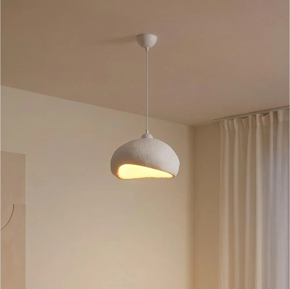 Brilagi - Lampa wisząca na lince WABI SABI 1xE27/40W/230V śr. 32 cm biała