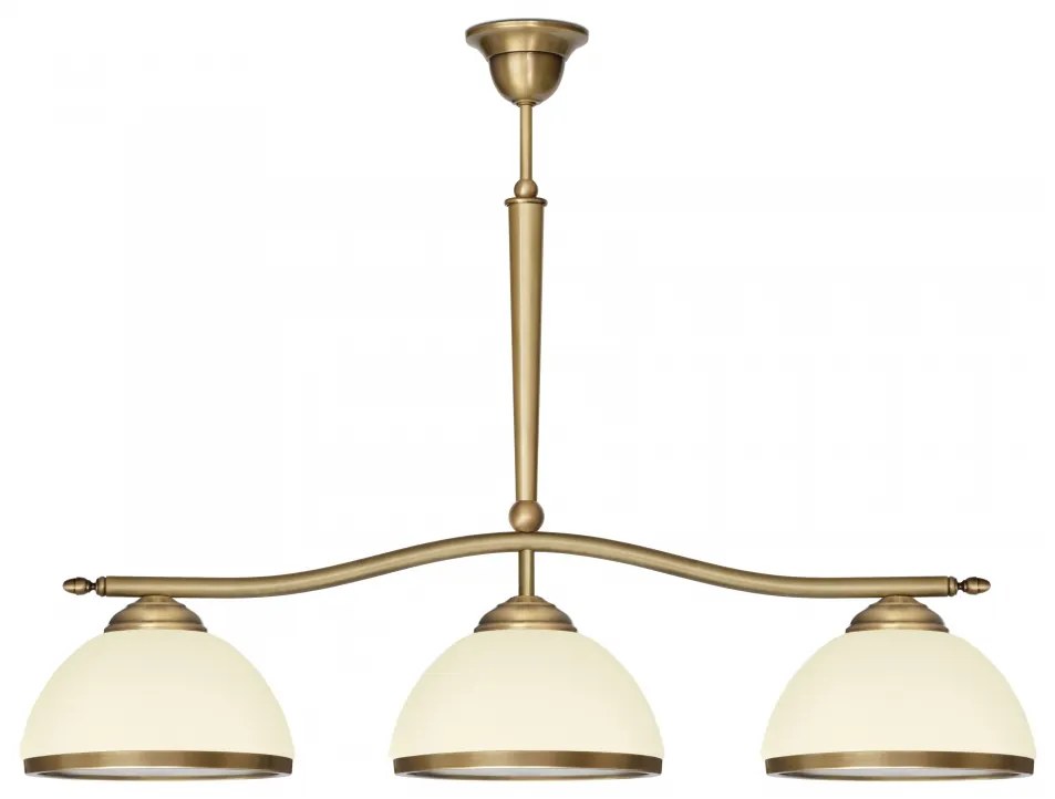 Żyrandol mosiężny nad stół jadalny YR-S3LE