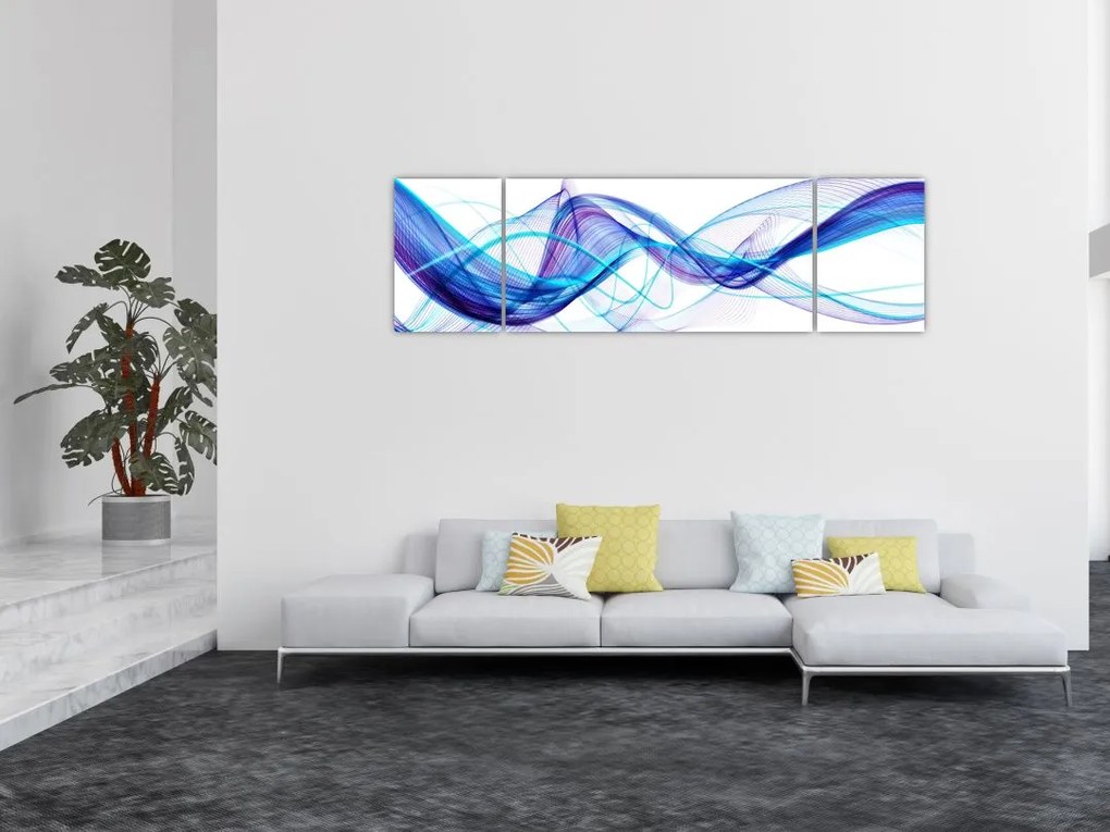 Obraz abstrakcji (170x50 cm)
